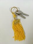 Yellow Graduation Key Chain
